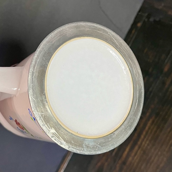 Tin Hinged Lid German Stein Marked Erbo Zinn On Back Front Inscription 125 Yr - Picture 11 of 15